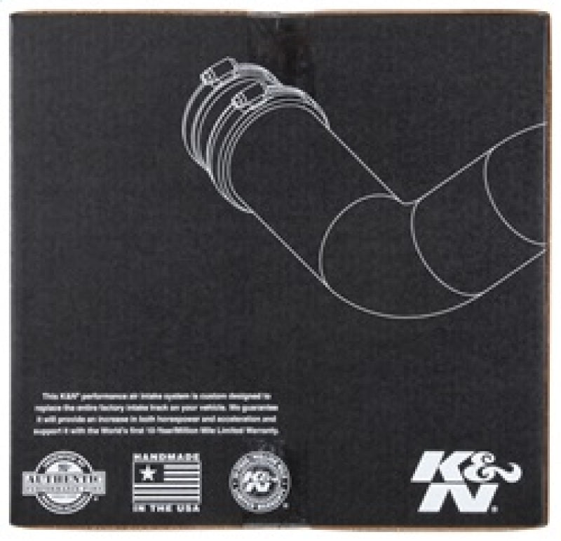 K&N Engineering 77-1571KP K&N 2013 Dodge RAM 1500 V8-4.7L High Flow Performance Air Intake Kit
