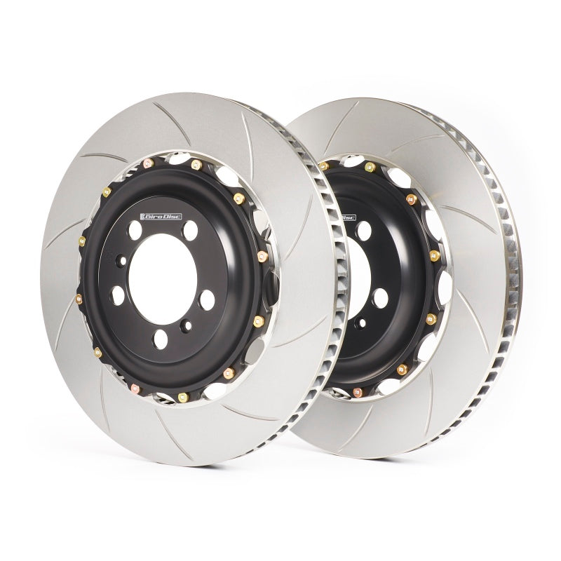 GiroDisc A1-122 Porsche 911 Carrera S/4S/GTS (991.1) 350mm Slotted Front Rotors