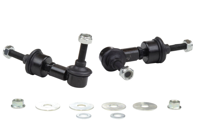 Whiteline KLC157 5/05+ Ford Focus / 04+ Mazda 3 BK Rear Swaybar Link Kit H/Duty Adj Steel Ball