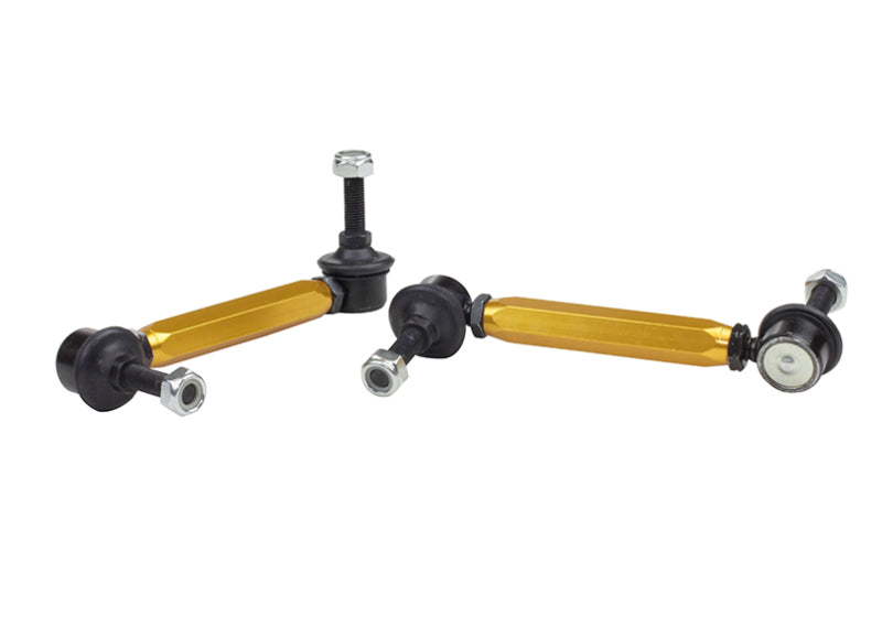 Whiteline KLC102 03-06 Mitsubishi Lancer Evo 8/9 Rear Swaybar link kit-adjustable ball end links