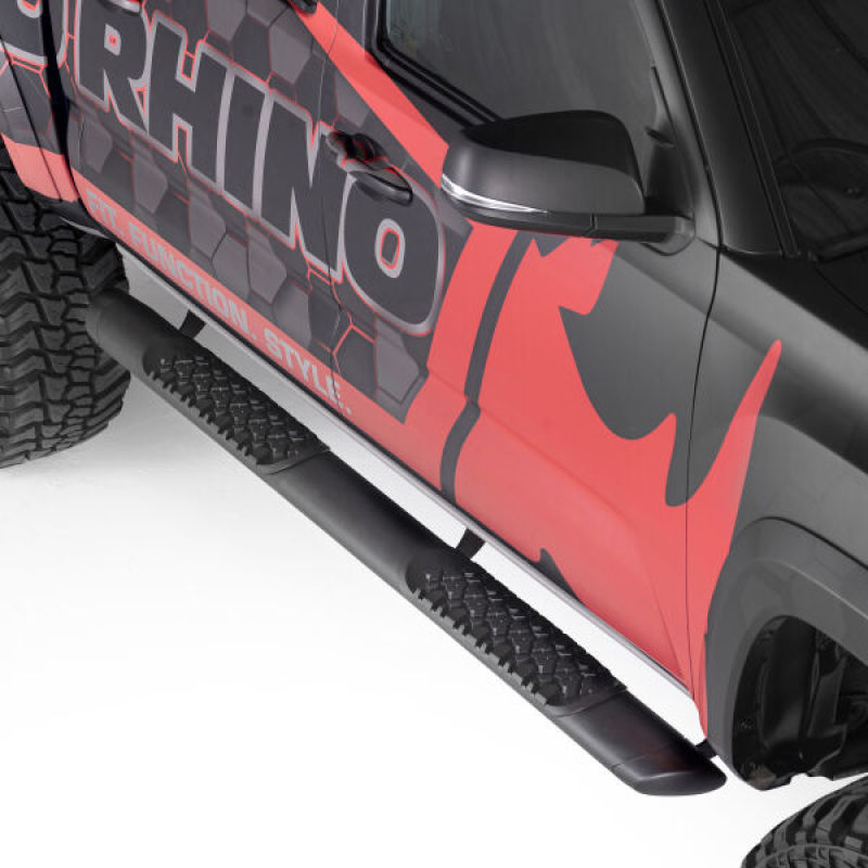 Go Rhino V300080T V-Series V3 Side Step - Universal 80in. (Fits 4DR) - Tex. Blk