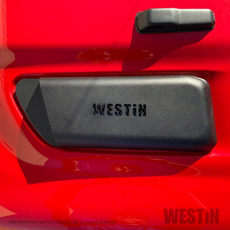 Westin 62-41115 18-20 Jeep Wrangler JL 2dr LED Hood Scoops - Textured Black