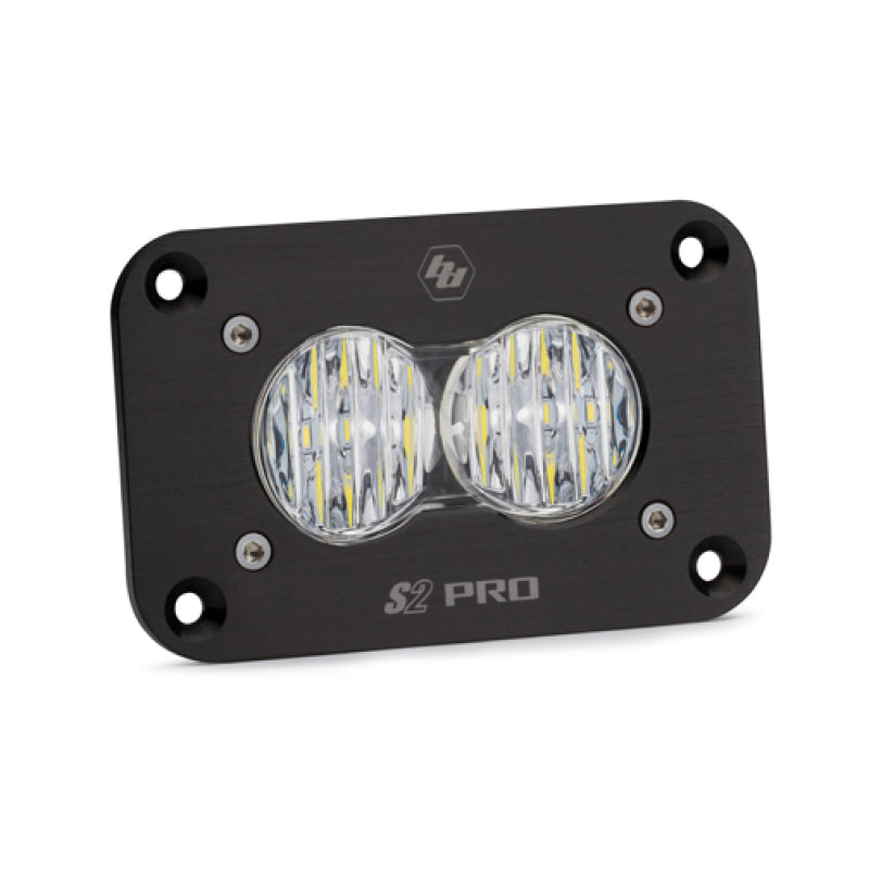 Baja Designs 481005 S2 Pro Flush Mount Wide Cornering Pattern LED Work Light - Clear