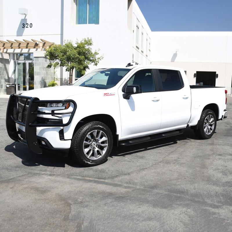 Westin 21-4135 2019 Chevrolet Silverado/Sierra 1500 Crew Cab Platinum 4 Oval Nerf Step Bars - Black