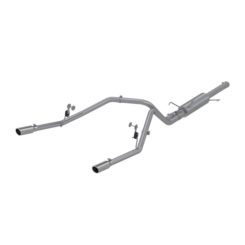 MBRP S5108409 2003 Dodge RAM Hemi 1500 5.7L SC/CC-SB Cat Back Dual Split Rear