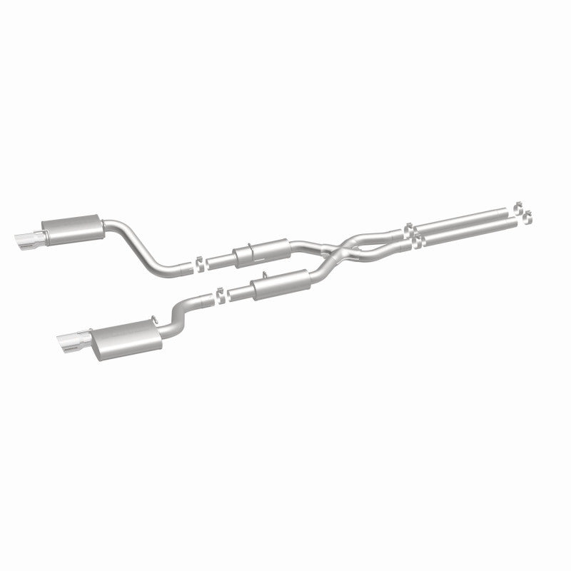 Magnaflow 15494 MagnaFlow 11-12 Dodge Charger SRT-8 Hemi Dual Split Rear Exit Stainless Cat-Back Performance Exhaust