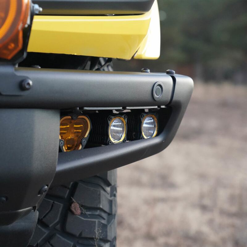 KC HiLiTES 97168 2021+ Ford Bronco FLEX ERA 3 Dual Mode SAE Fog Light Pocket Kit