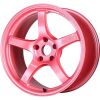 Gram Lights WGIQ12EPP 57DR 17x9 +12 5-114.3 Sakura Pink Wheel (Special Order No Cancel)