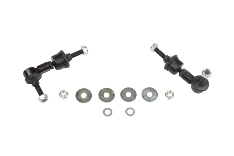 Whiteline KLC157 5/05+ Ford Focus / 04+ Mazda 3 BK Rear Swaybar Link Kit H/Duty Adj Steel Ball