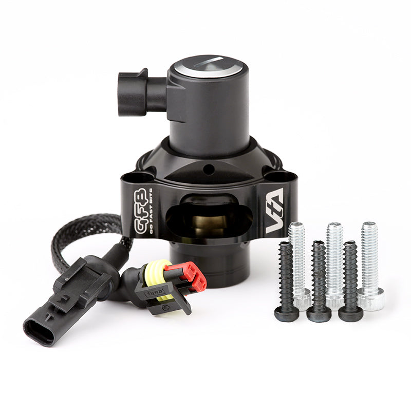 Go Fast Bits T9480 GFB VTA Blow Off Valve 2022+ VW Golf R Mk8 / 2016+ Audi S4 B9 w/Continental Diverter