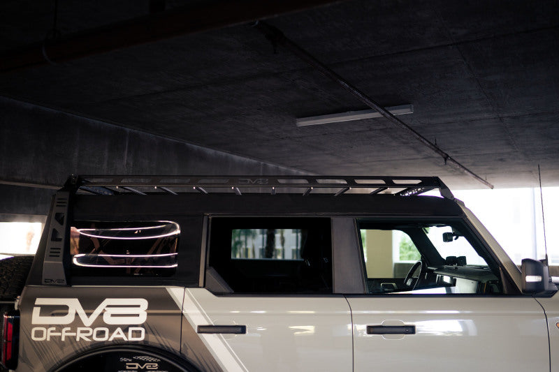 DV8 Offroad RRBR-01 21-23 Ford Bronco Soft Top Roof Rack