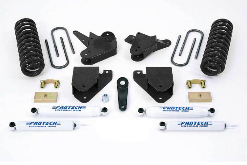 Fabtech K2097 99-00 Ford F250/350 2WD w/Gas & 6.0L Diesel 6in Basic Sys w/Perf Shks