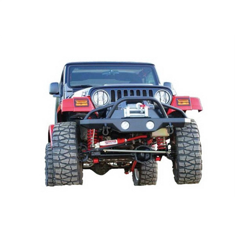 Rampage 78510 1976-1983 Jeep CJ5 Recovery Bumper Front - Black