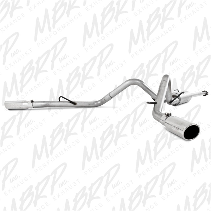 MBRP S5328AL 05-13 Toyota Tacoma 4.0L EC/CC AL Dual Split Side Cat Back Exhaust