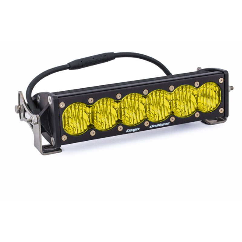 Baja Designs 451014 OnX6 Wide Driving 10in LED Light Bar - Amber