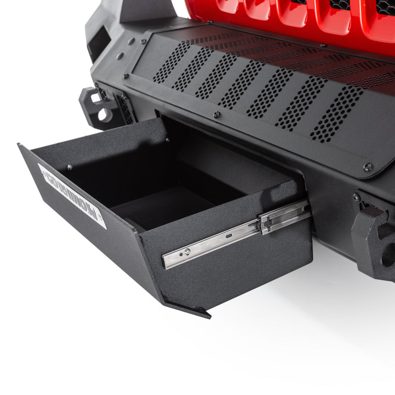 Go Rhino 230121T 07-20 Jeep Wrangler JL/JLU/JK/JKU/Gladiator JT Trailline Front Full Width Bumper