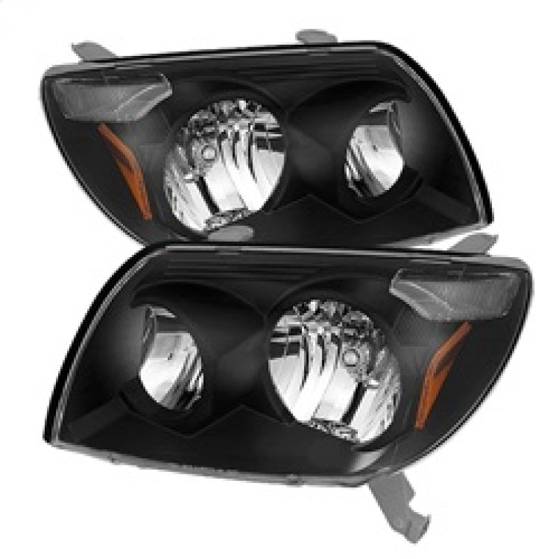 SPYDER 9023583 xTune Toyota 4Runner 03-05 Crystal Headlights Black HD-JH-T4R03-AM-BK