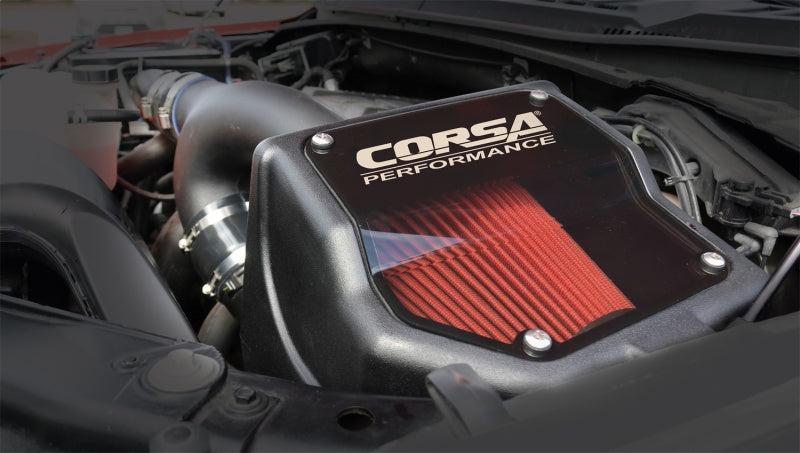 CORSA Performance 49835D Corsa 2017-2020 Ford F-150 3.5L EcoBoost Cold Air Intake with DryTech air filter