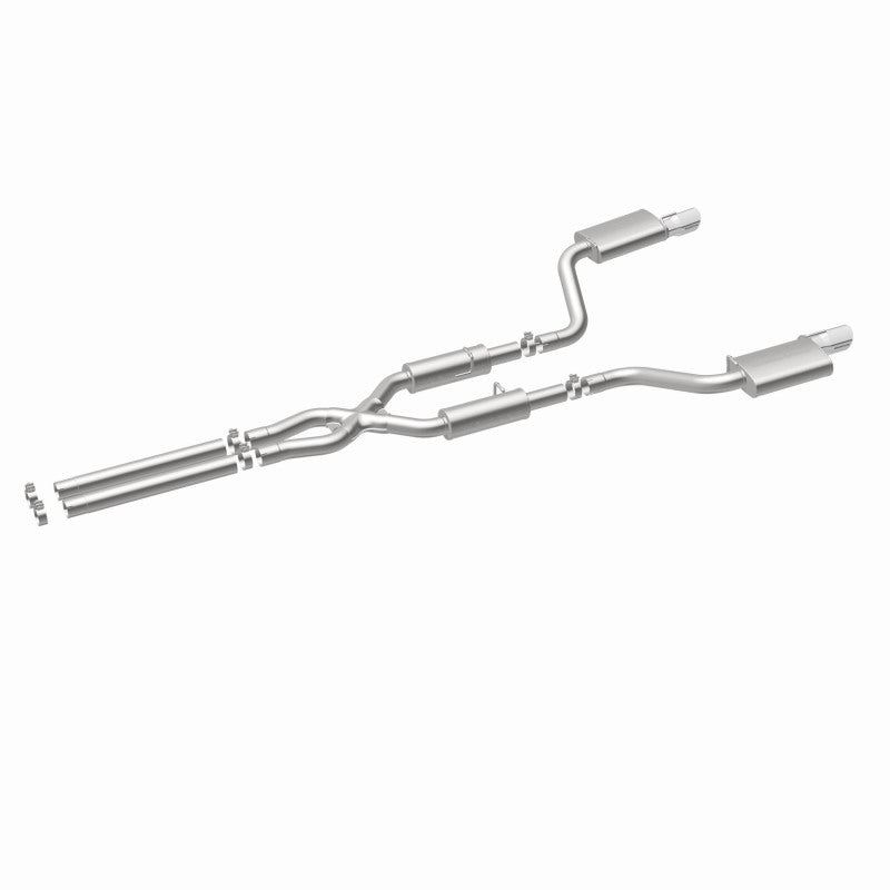 Magnaflow 15494 MagnaFlow 11-12 Dodge Charger SRT-8 Hemi Dual Split Rear Exit Stainless Cat-Back Performance Exhaust