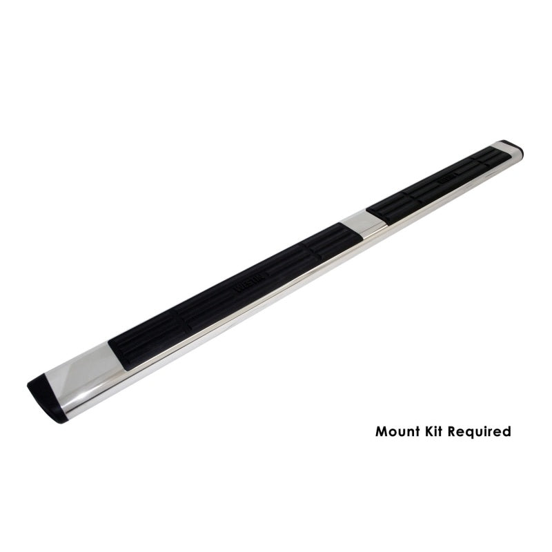 Westin 22-6020 Premier 6 in Oval Side Bar - Stainless Steel 75 in - Stainless Steel