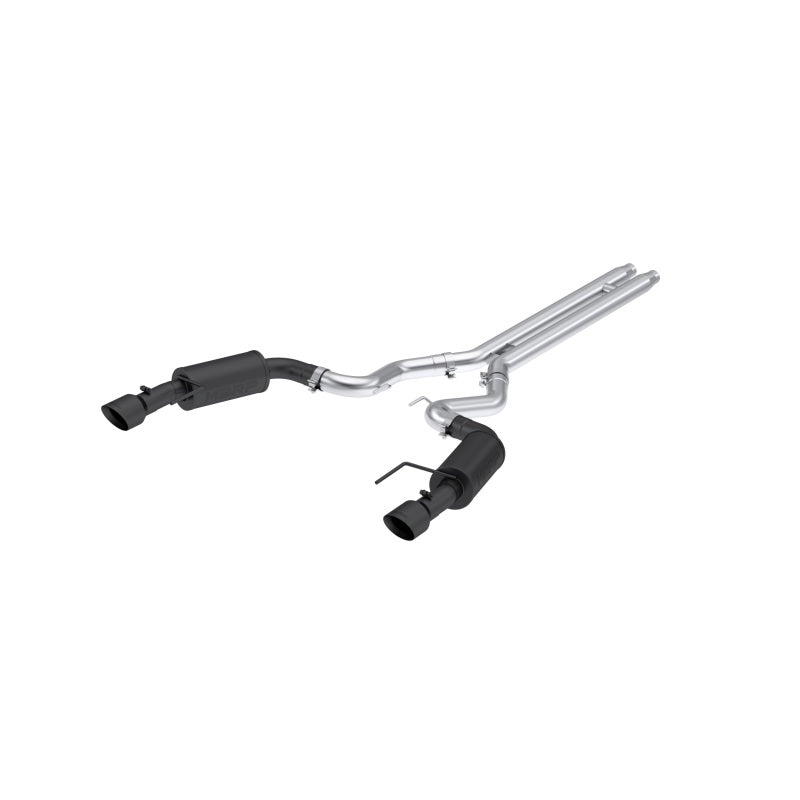 MBRP S7251BLK 2024 Ford Mustang GT S650, 5.0L 3in Cat-Back Dual Split Rear, Black-Coated (street)