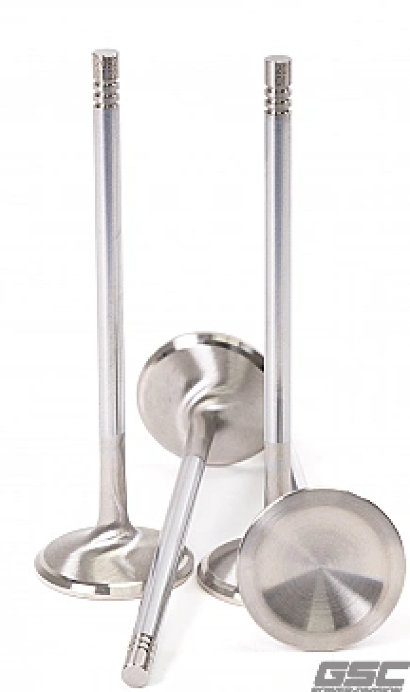GSC Power Division 2091-12 GSC P-D Toyota Supra/BMW B58 / BMW M3/M4 S58 Chrome Polished 28.5mm Head Exhaust Valve - Set of 12