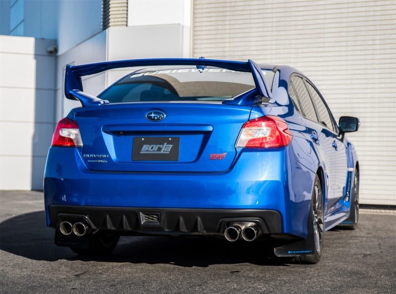 Borla 140595 15-16 Subaru WRX / STI 2.5L S-Type Cat-Back Exhaust Quad Rd RL Tips