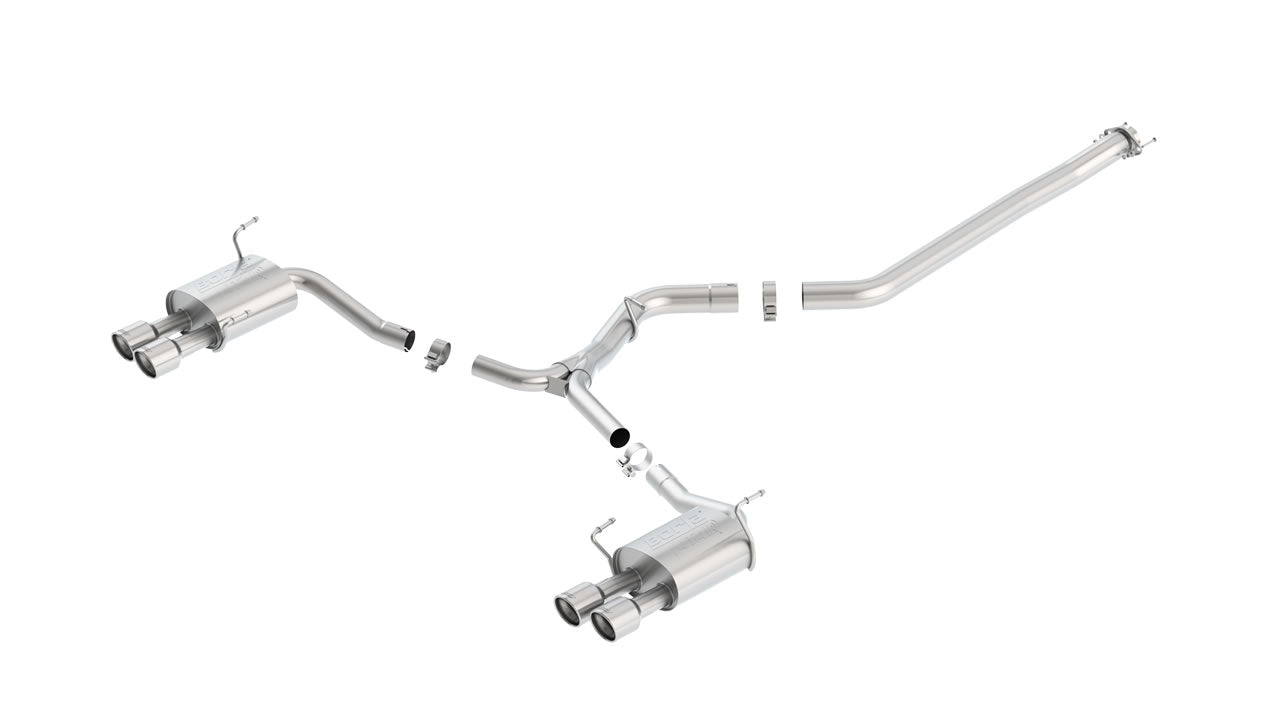 Borla 140418 11-14 Subaru Impreza WRX/STI Sedan 4dr ATAK SS Catback Exhaust