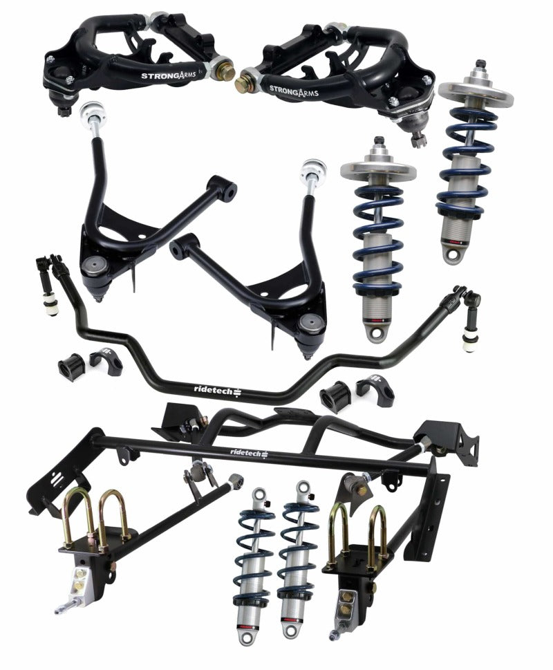 Ridetech 12100202 67-70 Ford Mustang HQ CoilOver Suspension System