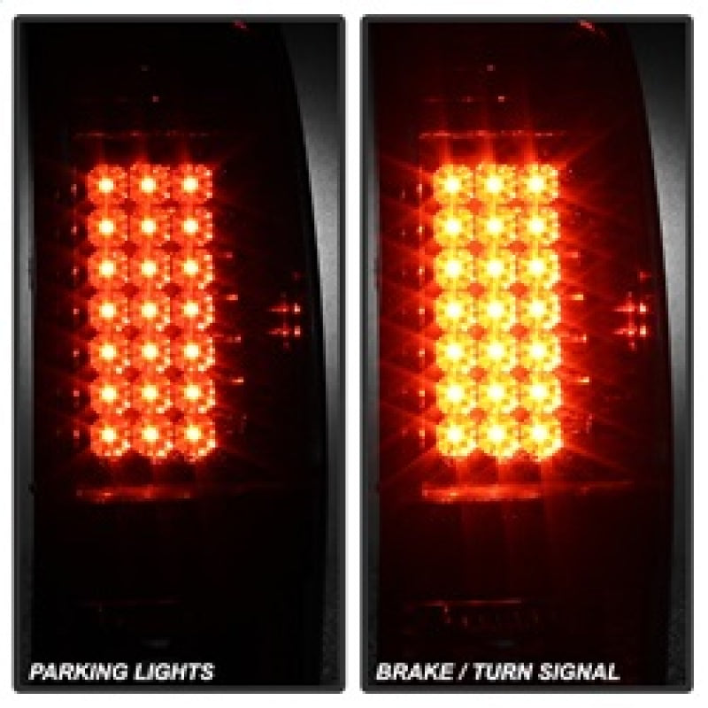 SPYDER 5003904 Spyder Ford Super Duty 08-15 LED Tail Lights Chrome ALT-YD-FS07-LED-C