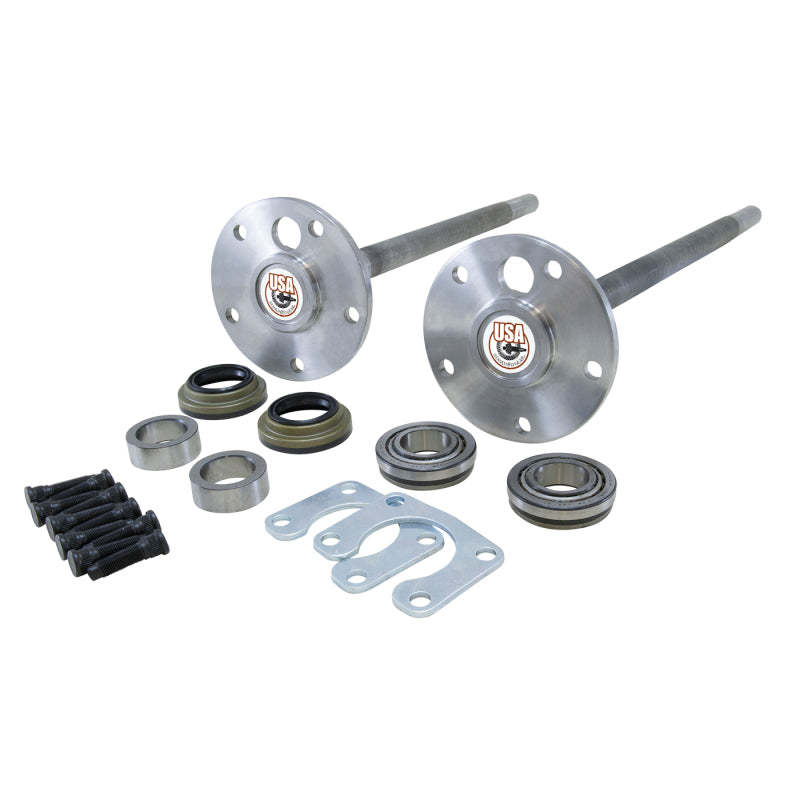Yukon Gear & Axle YA FBRONCO-2-28 Yukon Gear 1541H Alloy Rear Axle Kit For Ford 9in Bronco From 66-75 w/ 28 Splines
