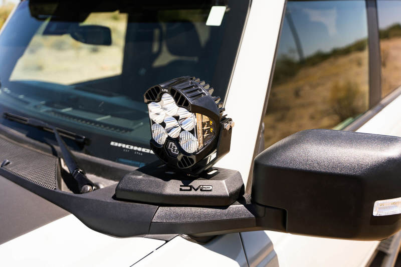 DV8 Offroad LBBR-02 DV8 21-22 Ford Bronco A-Pillar Pod Light Mounts