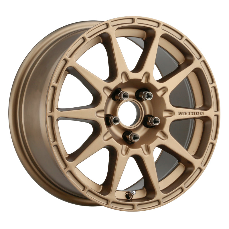 Method Wheels MR50157051948SC Method MR501 VT-SPEC 2 15x7 +48mm Offset 5x100 56.1mm CB Method Bronze Wheel