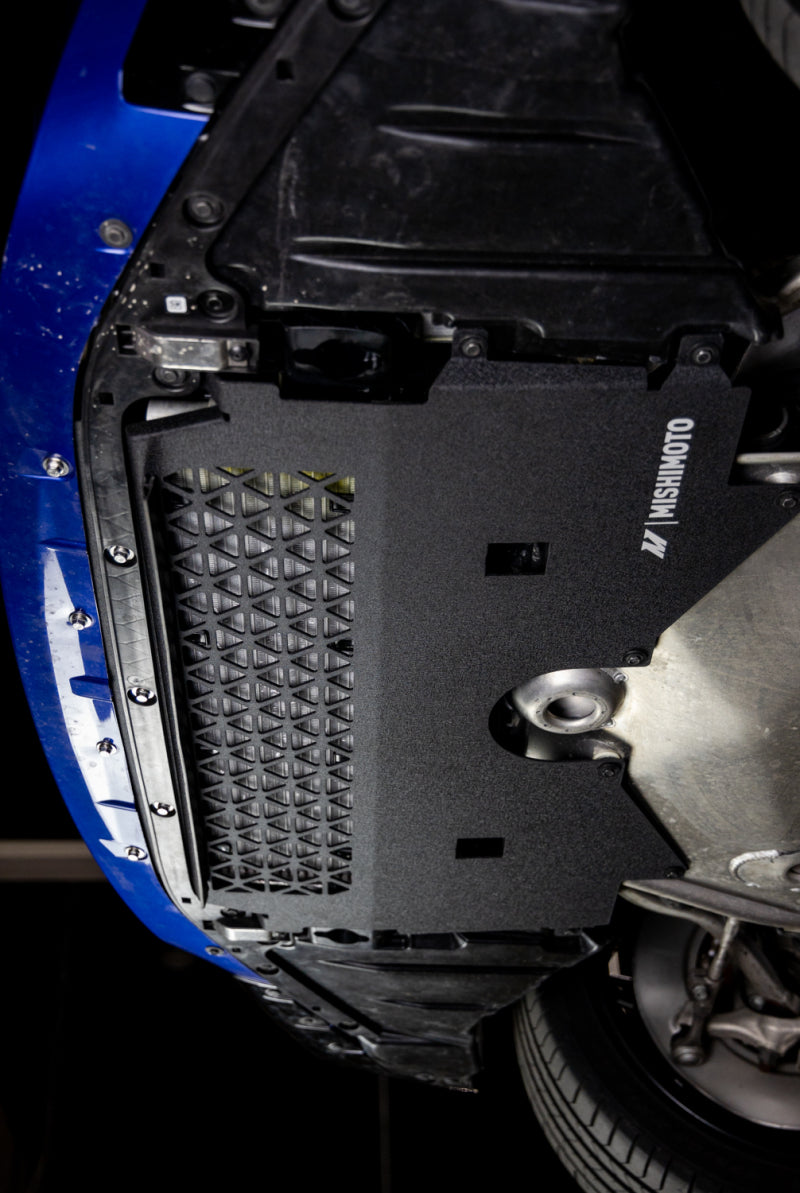 Mishimoto MMSD-G80-21WBK 2021+ BMW G80 M3 Skid Plate Engine - Wrinkle Black