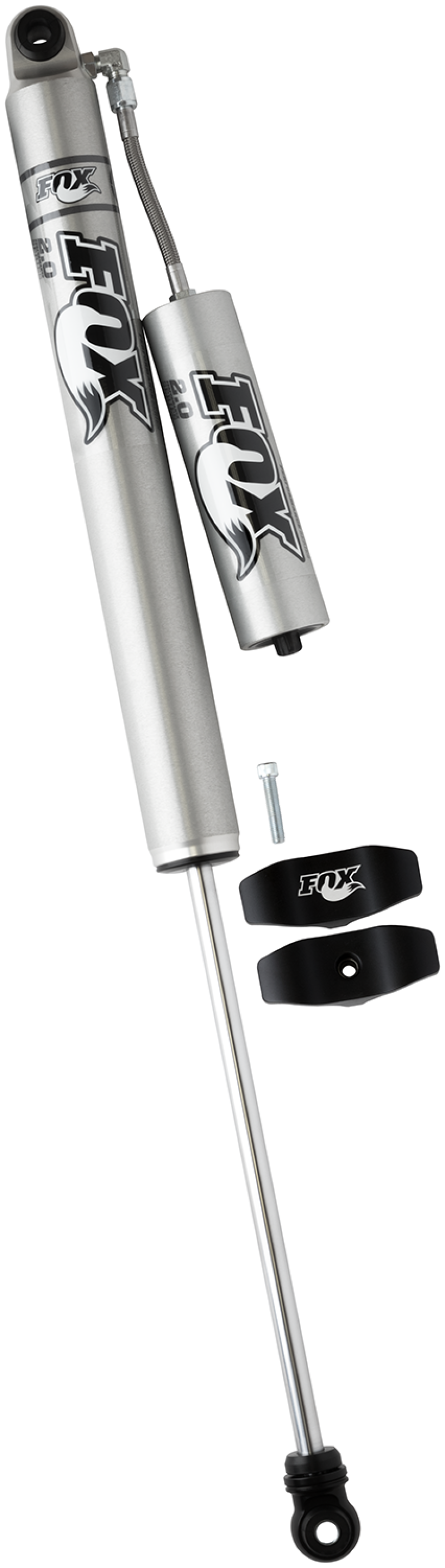 FOX 985-24-106 Fox 05+ Ford SD 2.0 Performance Series 14.1in. Smooth Body Remote Reservoir Rear Shock / 4-6in. Lift