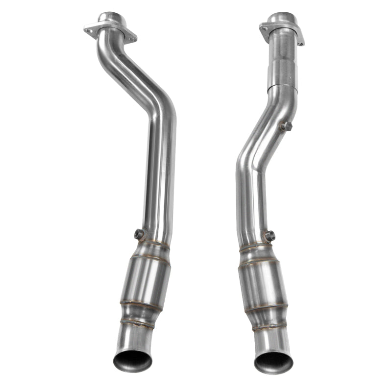 Kooks Headers 34103301 Kooks 2012+ Jeep Grand Cherokee SRT8 6.4L 3in Stainless GREEN Catted Connection Pipes