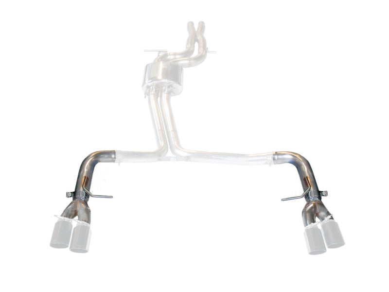 AWE Tuning 3820-41008 Audi B8.5 S4/S5 Track Edition Conversion Kit for 102mm Tips