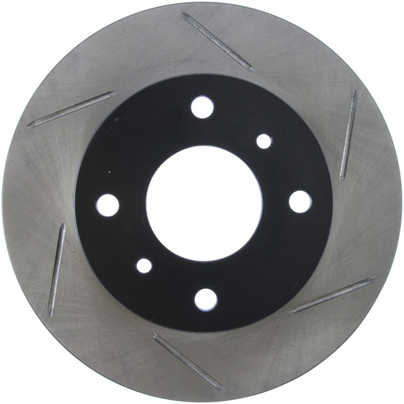 Stoptech 126.42040SL StopTech Power Slot Slotted 89-1/94 240SX w/o ABS / 2/94-6/96 240SX 4 Lug Front Left Rotor