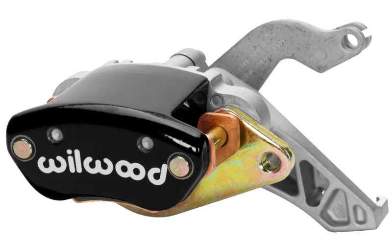 Wilwood 120-12069-BK Caliper-MC4 Mechanical-R/H - Black w/ Logo 1.19in Piston .81in Disc