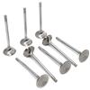 GSC Power Division 2067-12 GSC P-D Toyota 2JZ Super Alloy Chrome Polished Exhaust Valve - 30.0mm Head (+1mm) - Set of 12