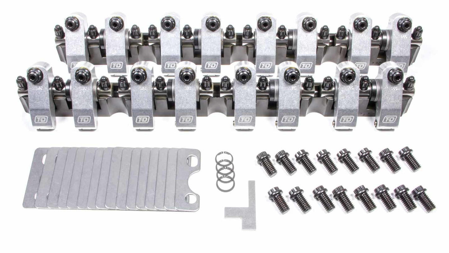 T And D Machine TDM7341-160/160 SBF Shaft Rocker Arm Kit - 1.6/1.6 Ratio