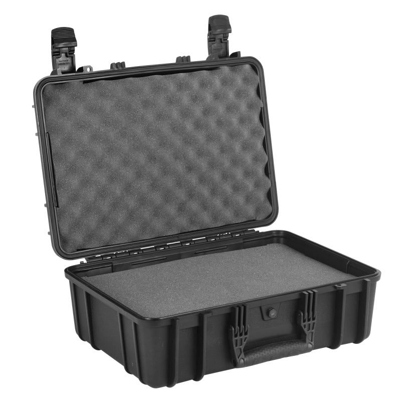Go Rhino XG181407F XVenture Gear Hard Case w/Foam - Medium 18in. / Lockable / IP67 - Tex. Black