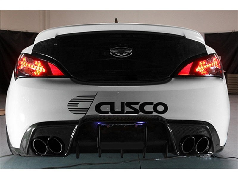 SPYDER 5034304 Spyder Hyundai Genesis 10-12 2Dr LED Tail Lights Black ALT-YD-HYGEN09-LED-BK