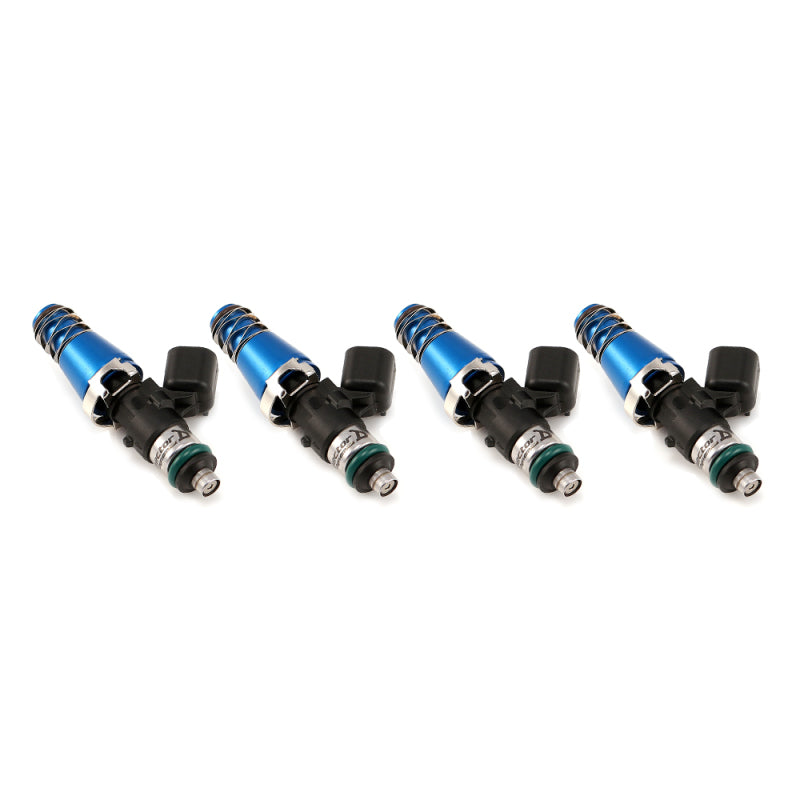 Injector Dynamics 1700.60.11.14.4 1700cc Injectors - 60mm Length - 11mm Blue Top - 14mm Lower O-Ring (Set of 4)
