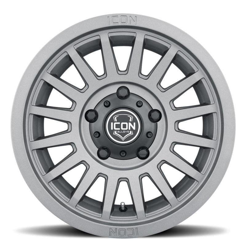 ICON 3617856547CH Recon SLX 17x8.5 5x4.5 0mm Offset 4.75in BS 71.5mm Bore Charcoal Wheel
