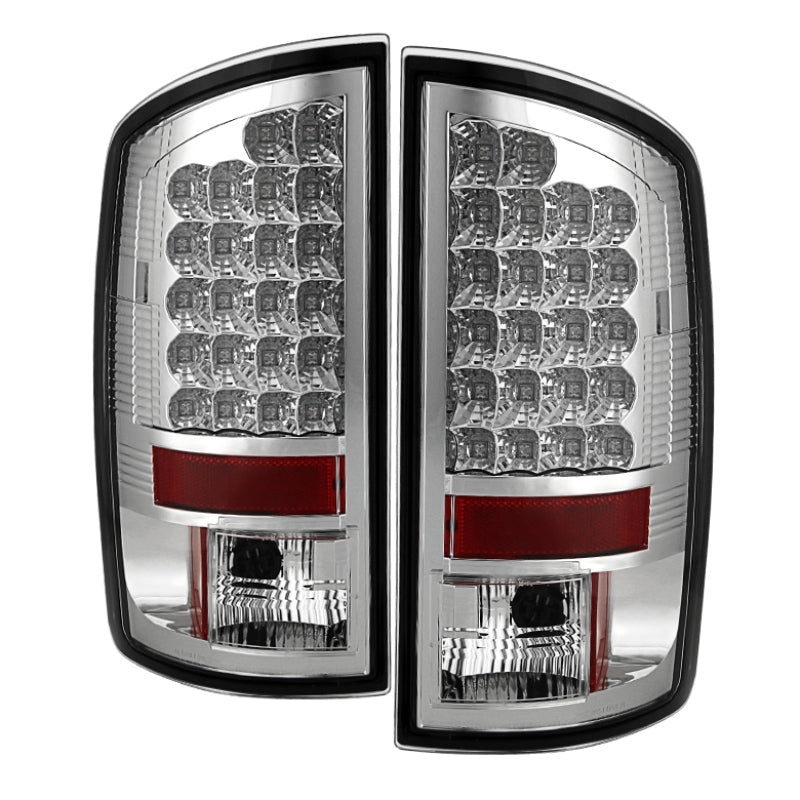SPYDER 5002624 Spyder Dodge RAM 07-08 1500/RAM 07-09 2500/3500 LED Tail Lights Chrome ALT-YD-DRAM06-LED-C