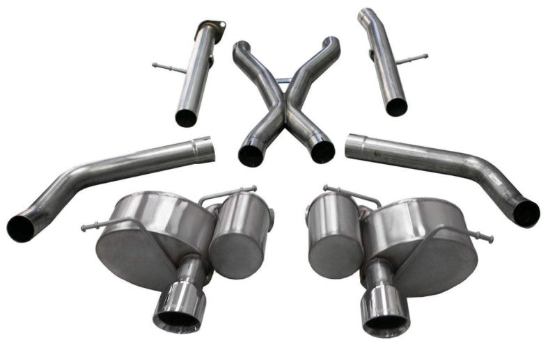 CORSA Performance 21058 Corsa 2012-2021 Jeep Grand Cherokee SRT 2.75in Dual Rear Xtreme Cat-Back Exhaust