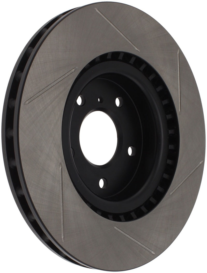 Stoptech 126.42076SR StopTech Power Slot 03-07 350z/ 03-04 G35 w/ Brembo SportStop Slotted Front Right Rotor