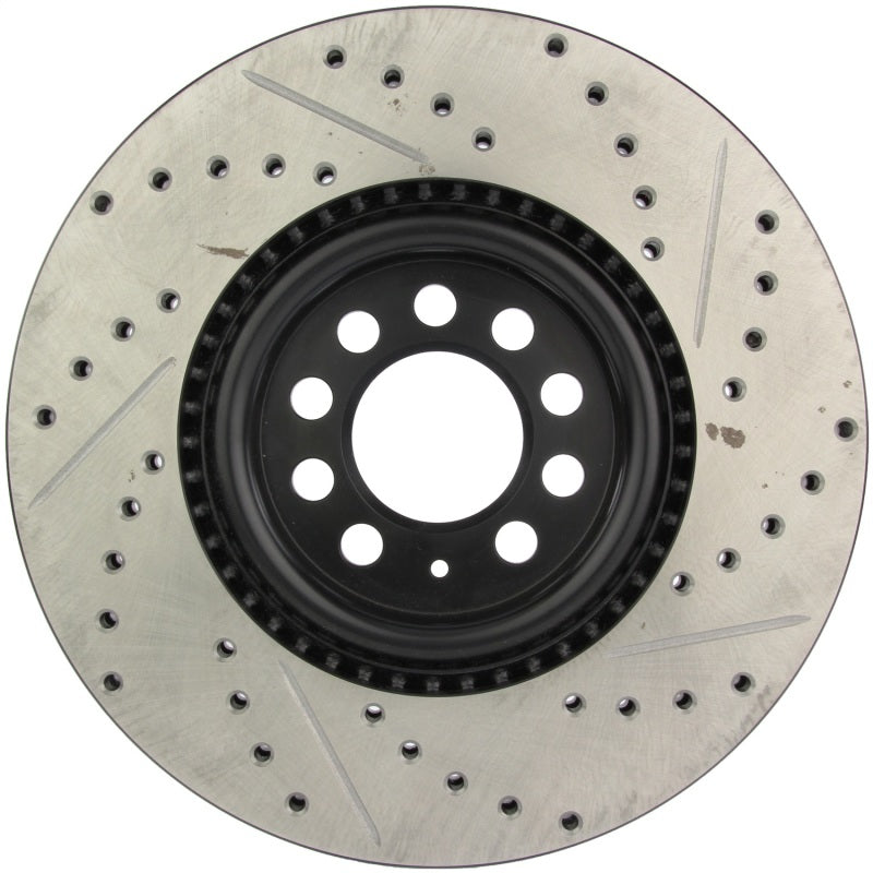 Stoptech 127.33062R StopTech Slotted & Drilled Sport Brake Rotor