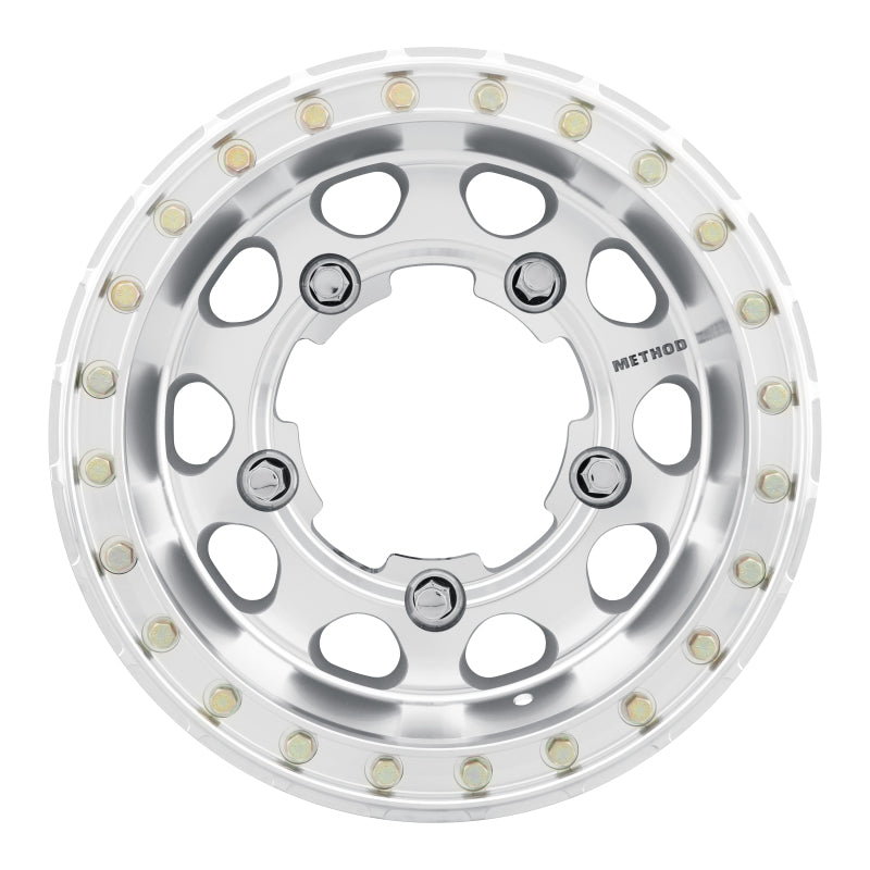Method Wheels MR10354519325B Method MR103 Buggy Beadlock 15x4.5 -25mm Offset 5x205 160mm CB Raw Machined w/BH-H24100 Wheel